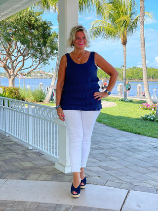 NAVY CHA CHA TANK LULU-B