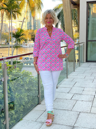 PALM TREE SIESTA TUNIC LULU-B