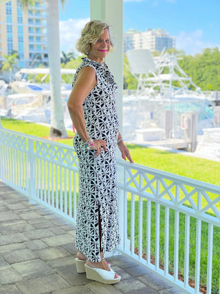 BLACK AND BEIGE MAXI - Cathys Place