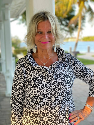 NAPLES DAY RUFFLE TOP LULU-B