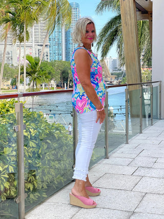 SECRET LOVE HEARTS KEYHOLE TOP LULU-B