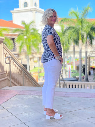 NAVY DAYS SHORT SLEEVE - Cathys Place