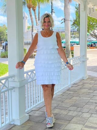 WHITE CHA CHA SKORT LULU-B