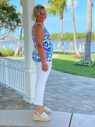 SECRET LOVE HEARTS HALTER TOP LULU-B