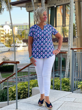 PINEAPPLE VACA SHORT SLEEVE LULU-B