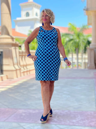 SEASIDE HALTER DRESS LULU-B
