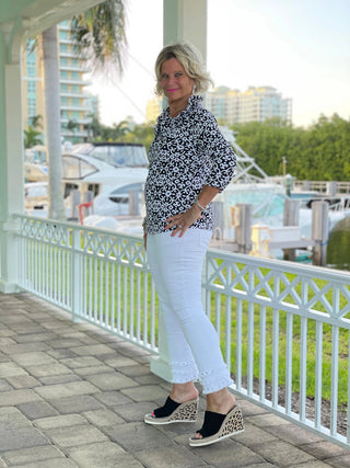 NAPLES DAY RUFFLE TOP LULU-B
