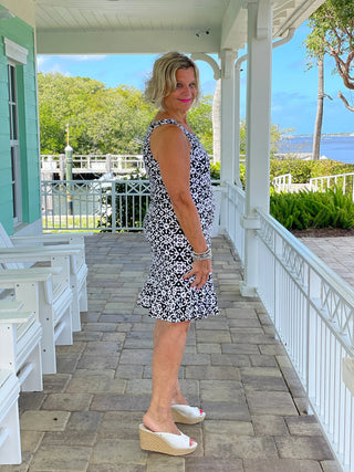 NAPLES DAY HALTER RUFFLE LULU-B