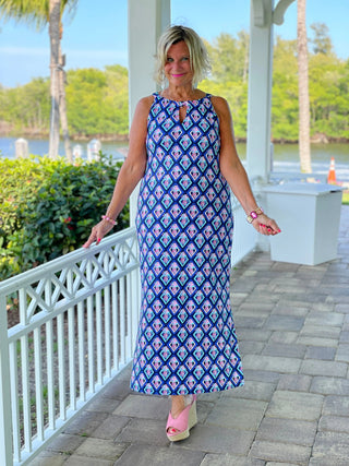 PINEAPPLE VACA KEYHOLE MAXI LULU-B