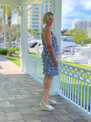 NAPLES DAY LAYERED RUFFLE DRESS LULU-B