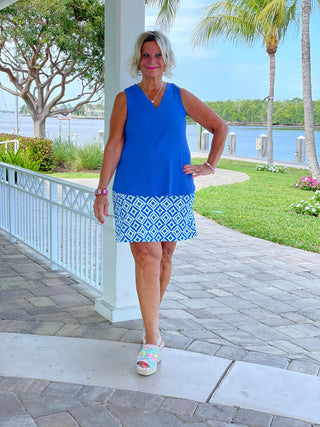 AQUA DIAMONDS SKORT LULU-B