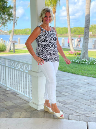 NAPLES DAY HALTER TOP LULU-B