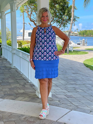 BLUE CHA CHA SKORT LULU-B