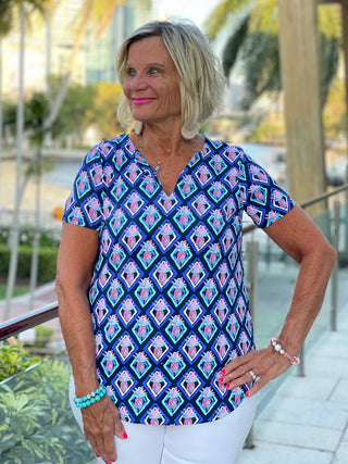 PINEAPPLE VACA SHORT SLEEVE LULU-B