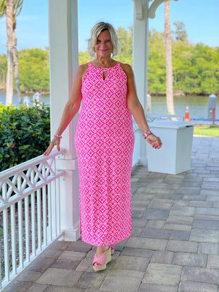 PINK DIAMONDS KEYHOLE MAXI LULU-B