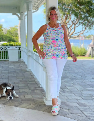 TIKI HALTER TOP LULU-B