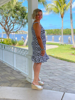 NAPLES DAY HALTER RUFFLE LULU-B