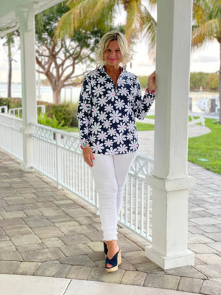 DAISY DAY HALF ZIPPER LULU-B