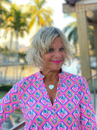 PALM TREE SIESTA TUNIC LULU-B
