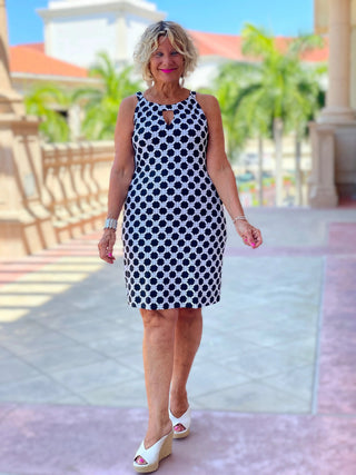 TINSLEY KEYHOLE DRESS LULU-B