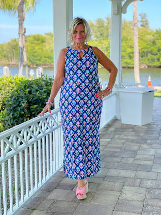 PINEAPPLE VACA KEYHOLE MAXI LULU-B