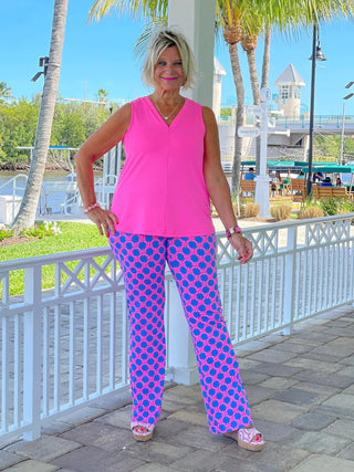 PINK SPADE PALAZZO LULU-B