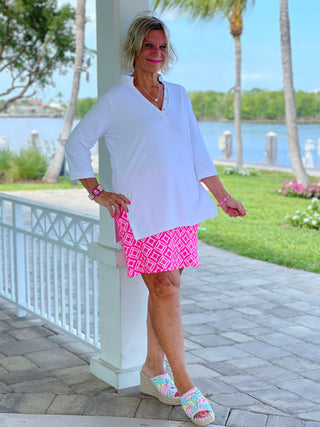 PINK DIAMONDS SKORT LULU-B