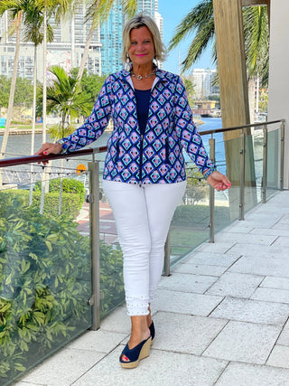 PINEAPPLE VACA FULL ZIPPER LULU-B