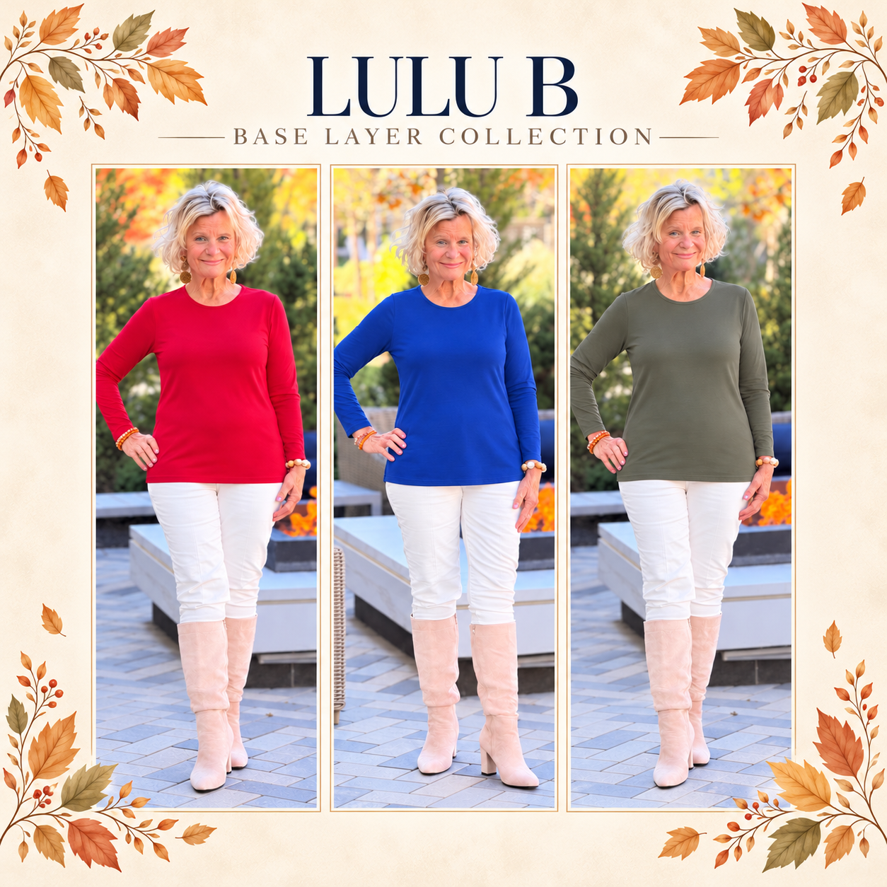 LULU B BASE LAYER TOPS
