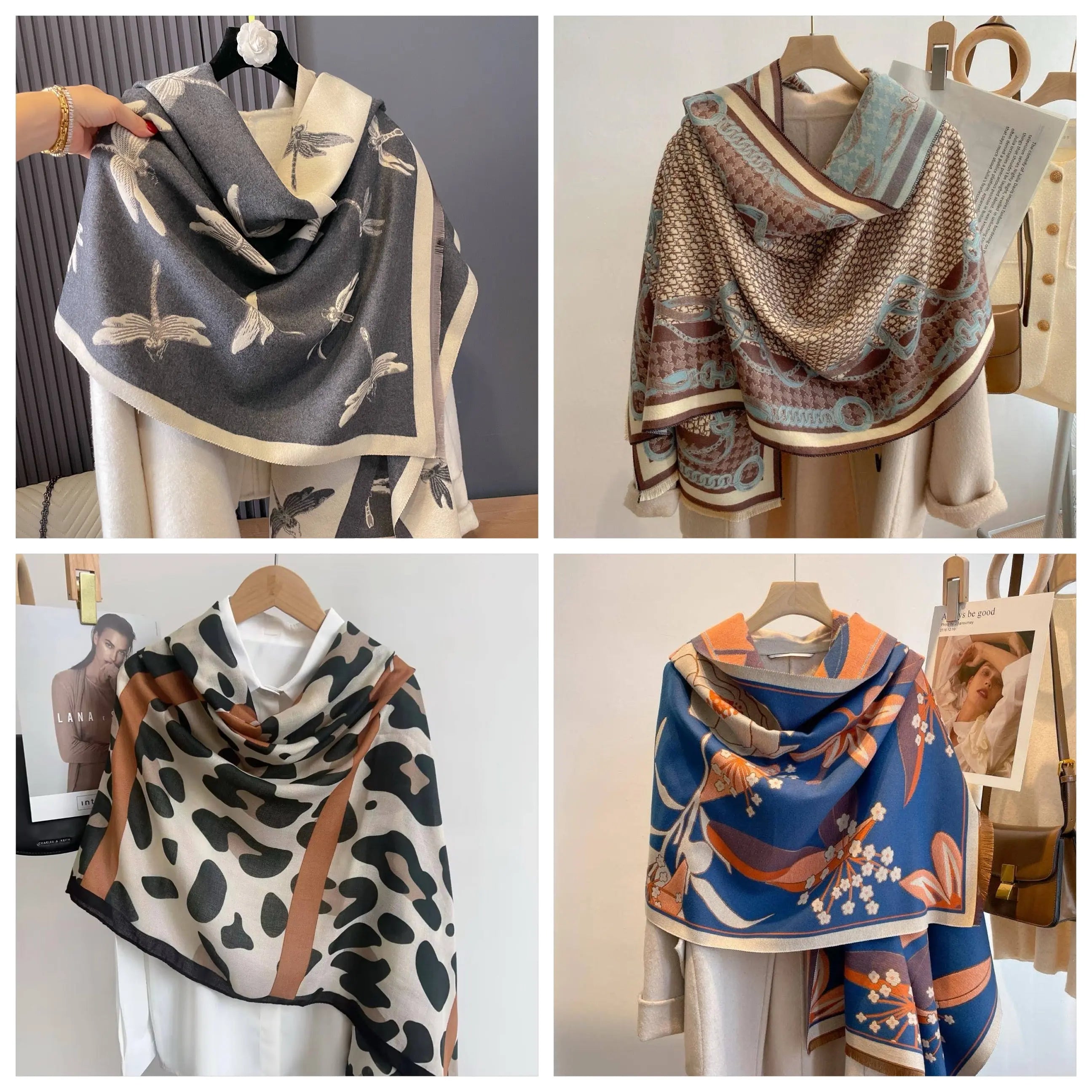 FALL DESIGNER FASHION WRAPS