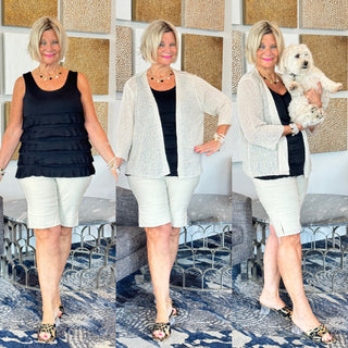 LULU-B 10" BERMUDA SHORTS