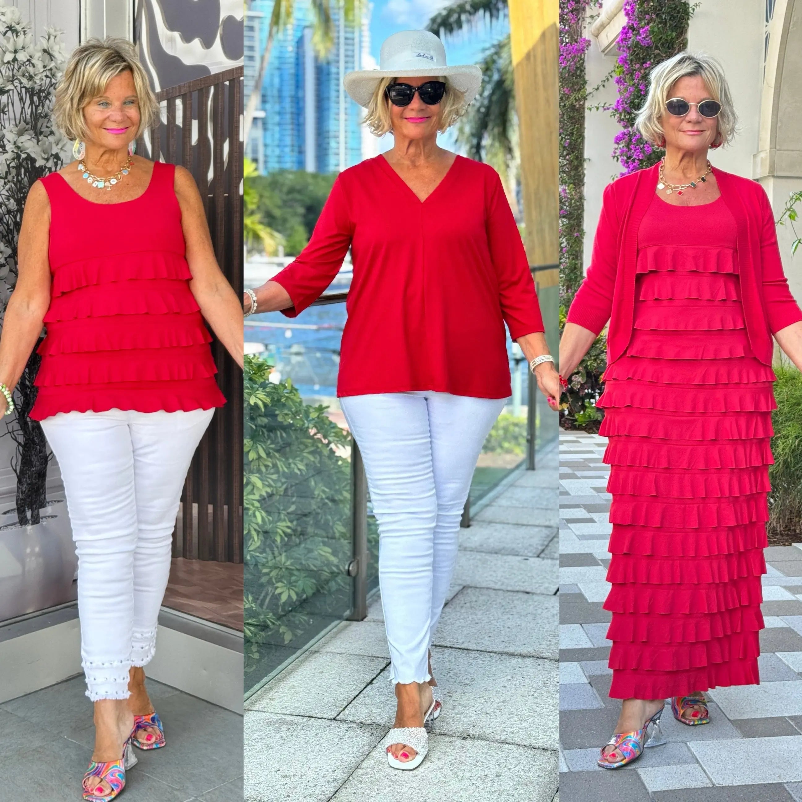 LULU-B CRIMSON RED COLLECTION 2025