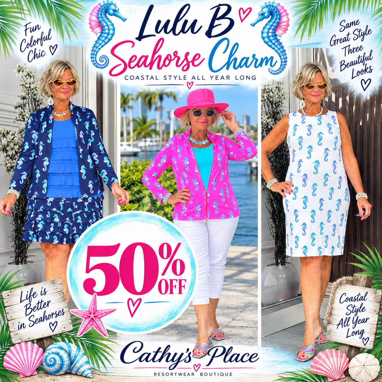 SEAHORSE CHARM COLLECTION