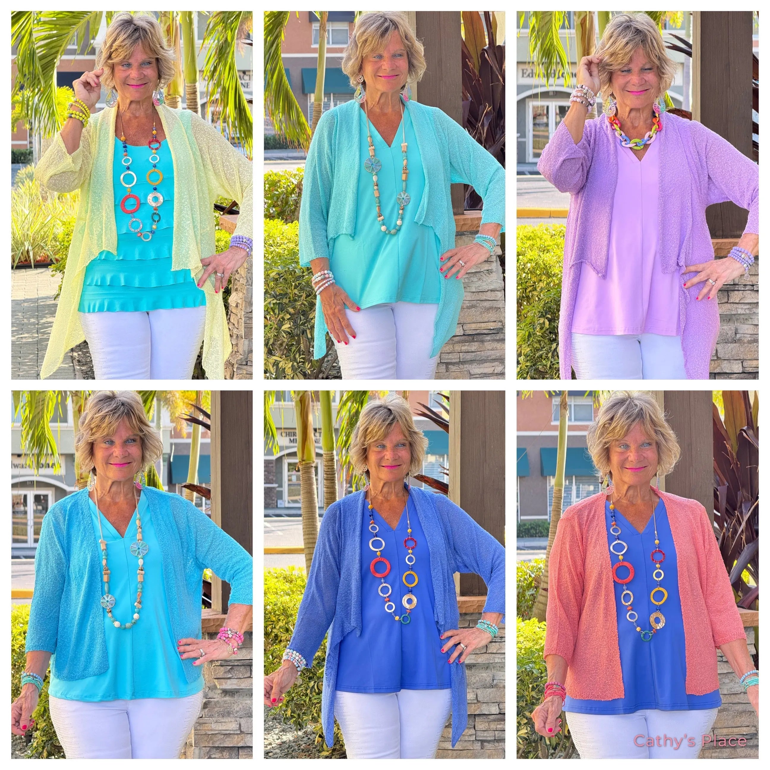 LULU-B  MESH RUFFLE SLEEVE SHRUGS