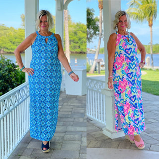 KEYHOLE-MAXI-DRESS Cathys Place