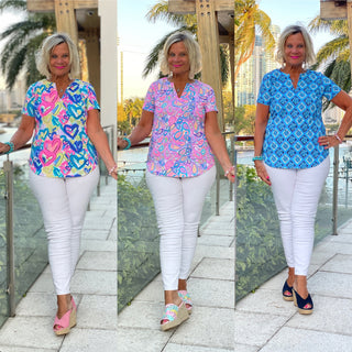 Lulu-B short sleeve tops