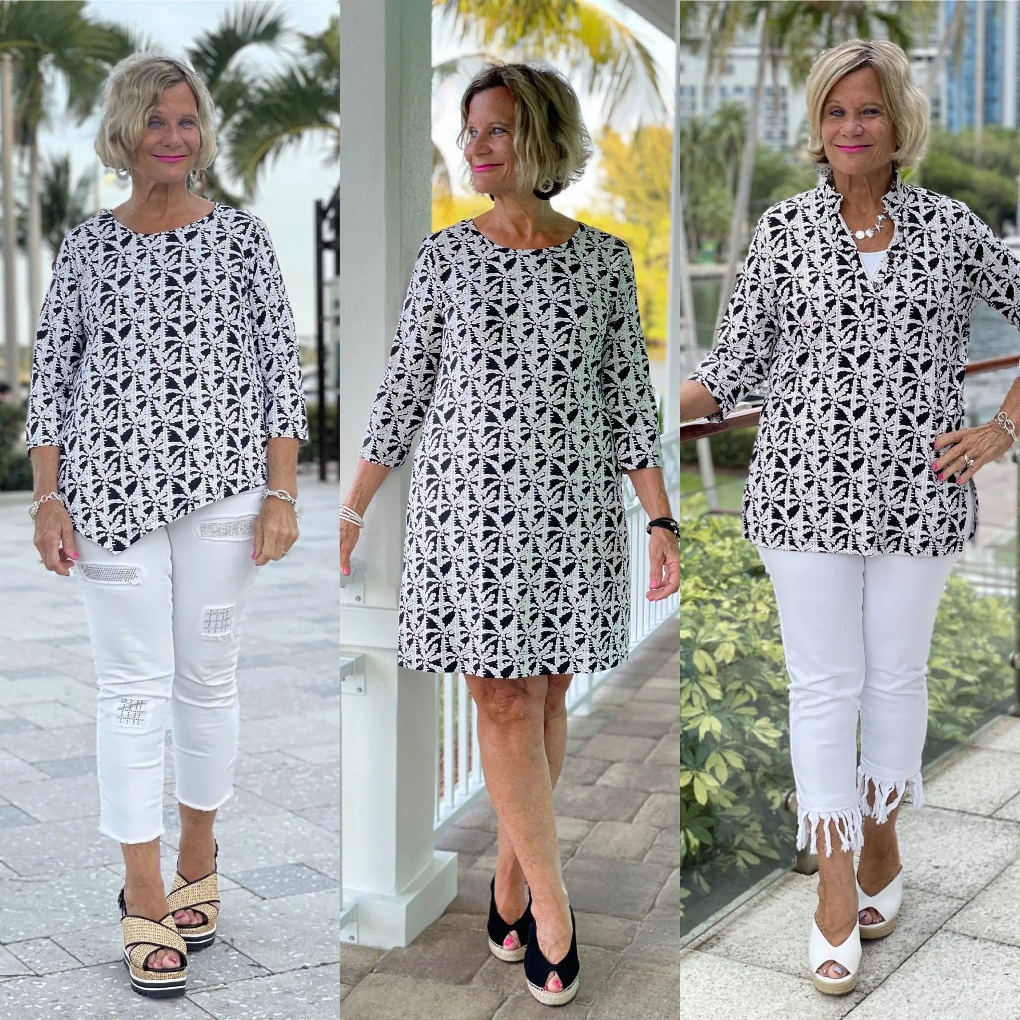 FINAL SALE BLACK AND BEIGE COLLECTION