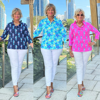 RUFFLE-SLEEVE-TOP Cathys Place
