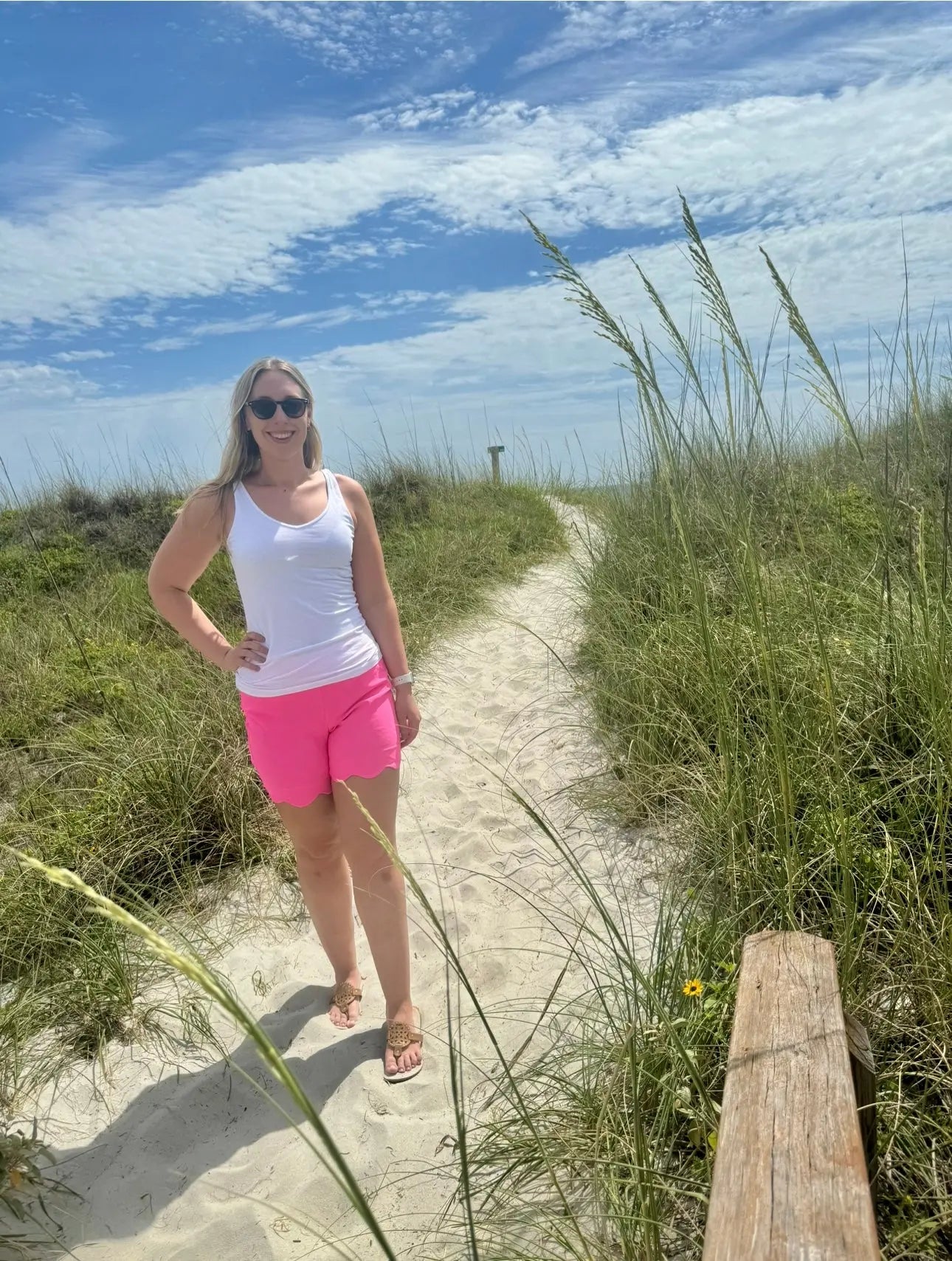 LULU-B SCALLOP SHORTS