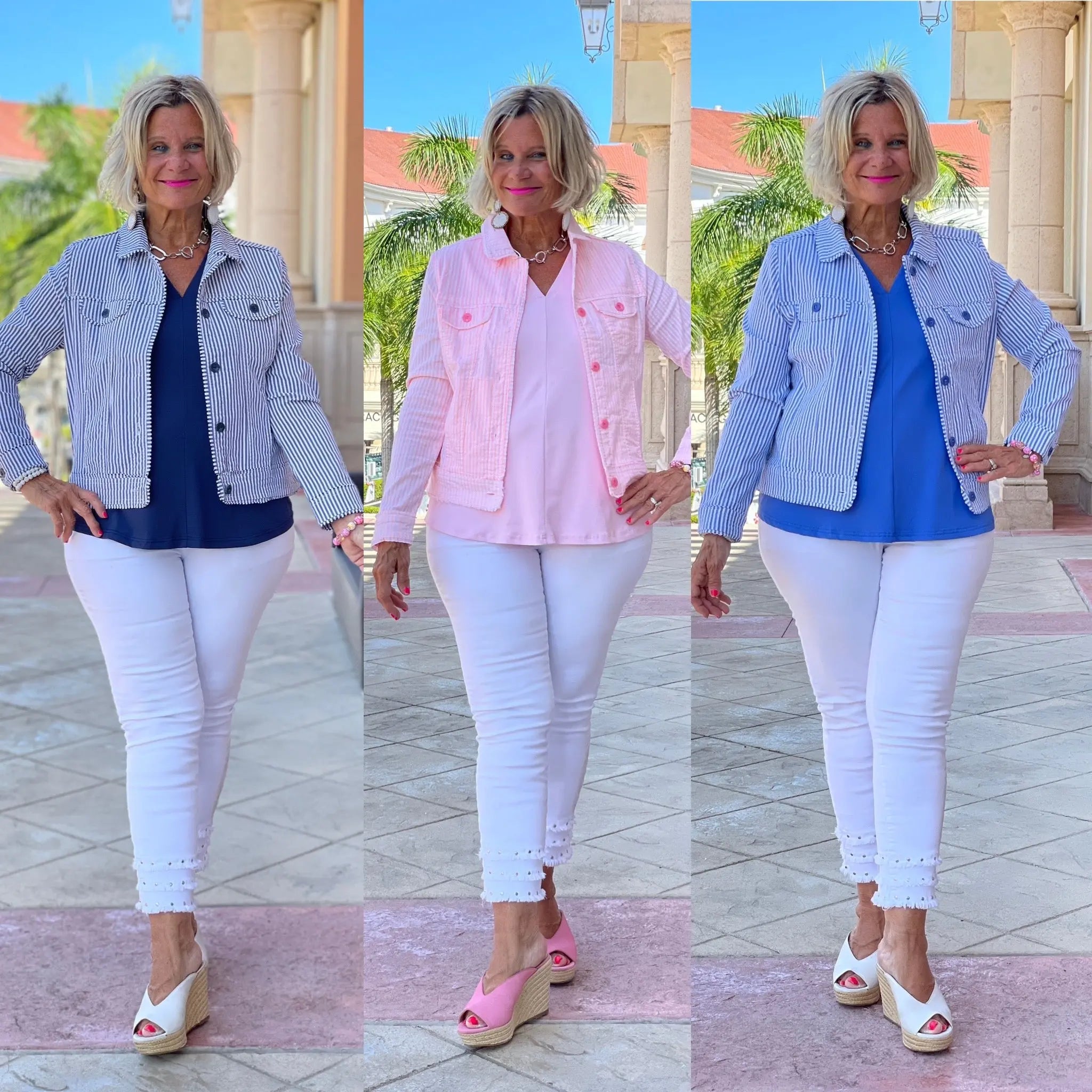 SEERSUCKER LINEN JACKETS
