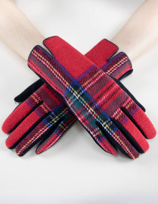 Symmetrical Plaidberry Gloves Original USA