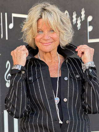 SECRET SILVER BLING HEART NECKLACE Cathys Place