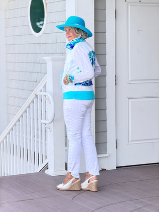 CAPE COD BREEZE LINEN JACKET TANGO MANGO