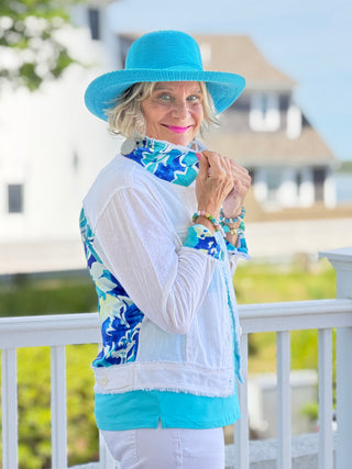 CAPE COD BREEZE LINEN JACKET TANGO MANGO