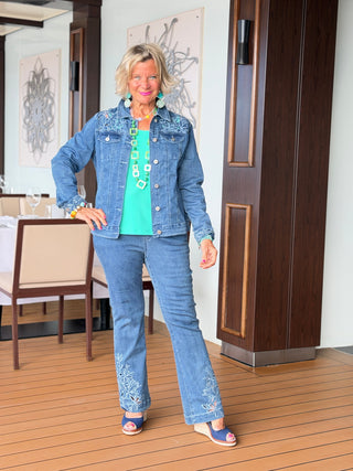 Ethyl Fit To Flare Pant - Great Falls ETHYL JEANS