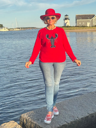 RED LOBSTER SWEATER SHIPPING WEEK OF AUGUST 25