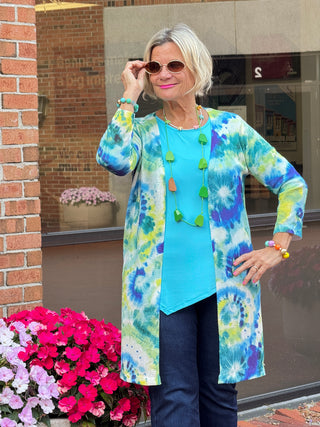Classic Long Length Cardi - Riverton