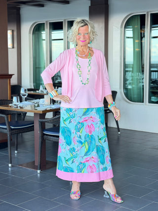 TROPICAL TULIP SKIRT CATHYS RESORTWEAR
