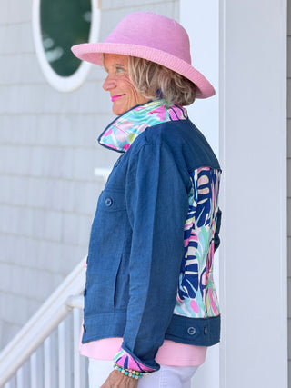 PALM BRACH PART LINEN. JACKET Cathys Place