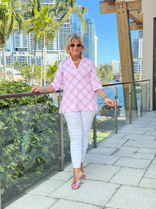 LULU B PINK CHIC TUNIC